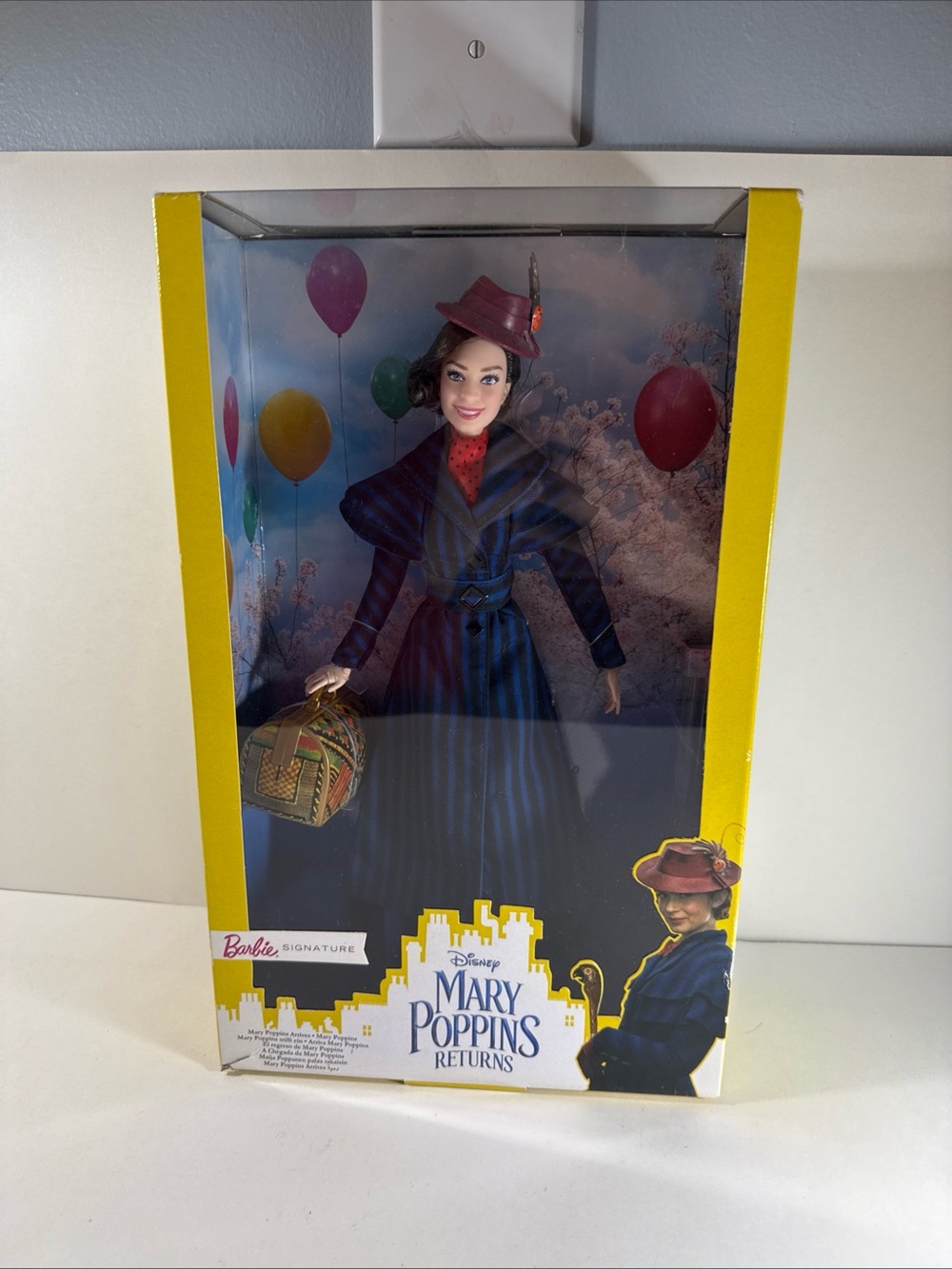 Barbie Signature Mary Poppins Returns Doll Disney 2019 Mattel FRN81